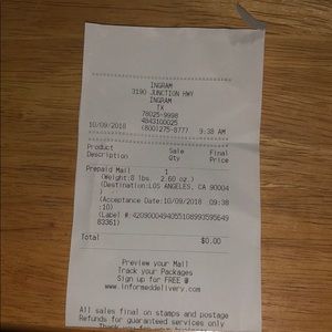 Trade proof!  All shipped